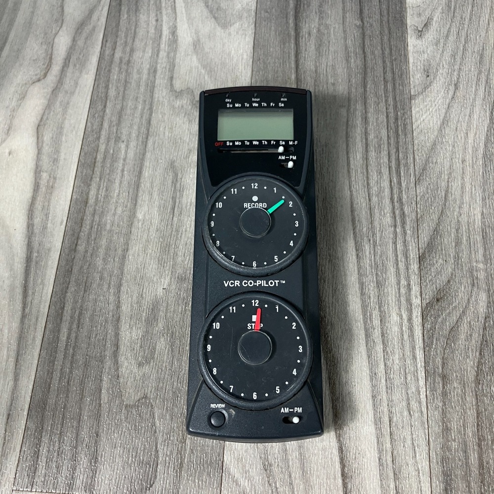 Genuine VCR Co-Pilot Universal Recording Programming Remote Control Tested Works